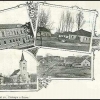 Čestlice - pohlednice 1904